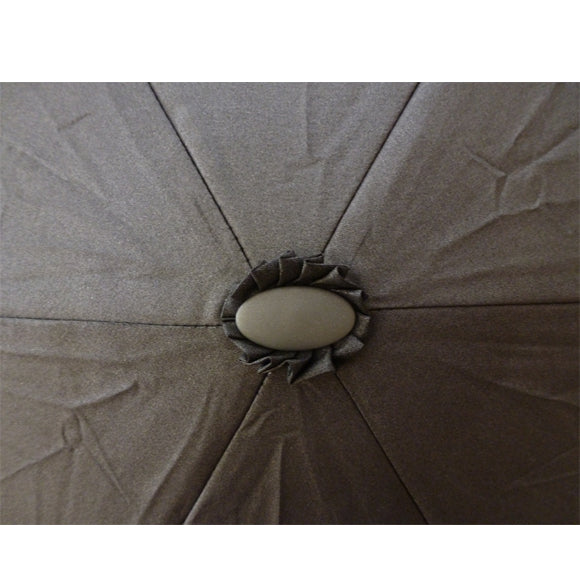Vista 9608 Silver UV Protected Umbrella in Silver — interior view