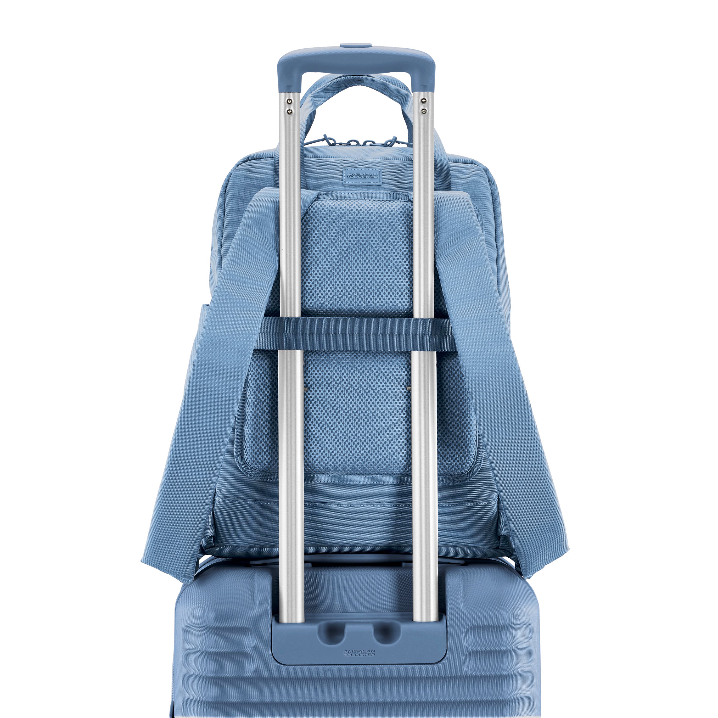 American Tourister Stratum 3.0 Bale Handle Backpack - Elemental Blue