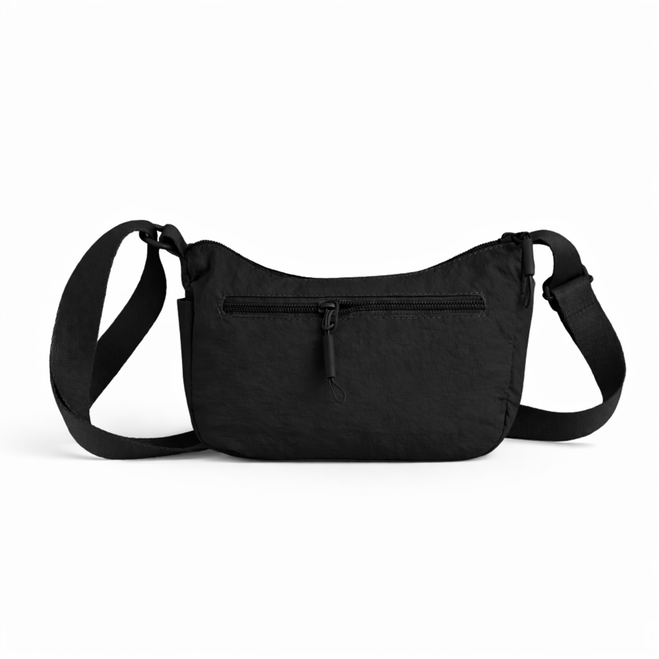 BoBo Crossbody Bag in Black - nylon