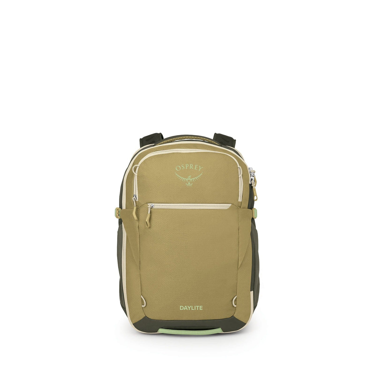 Osprey Daylite Carry-On Travel Pack 35L in Gravel Tan — front view 2