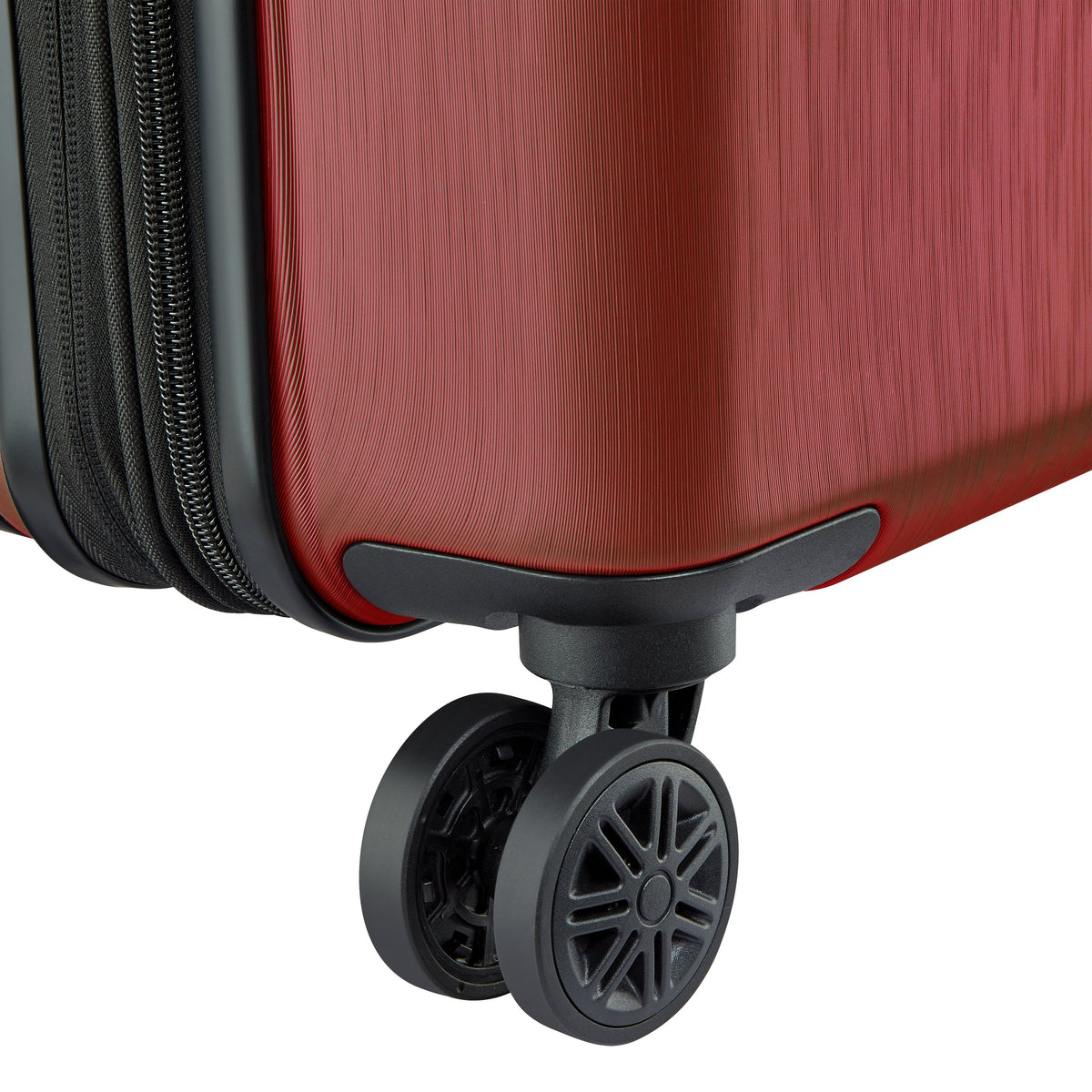 Delsey Cosmique Carry-On Plus Expandable Spinner in Syrah Red — detail view 2