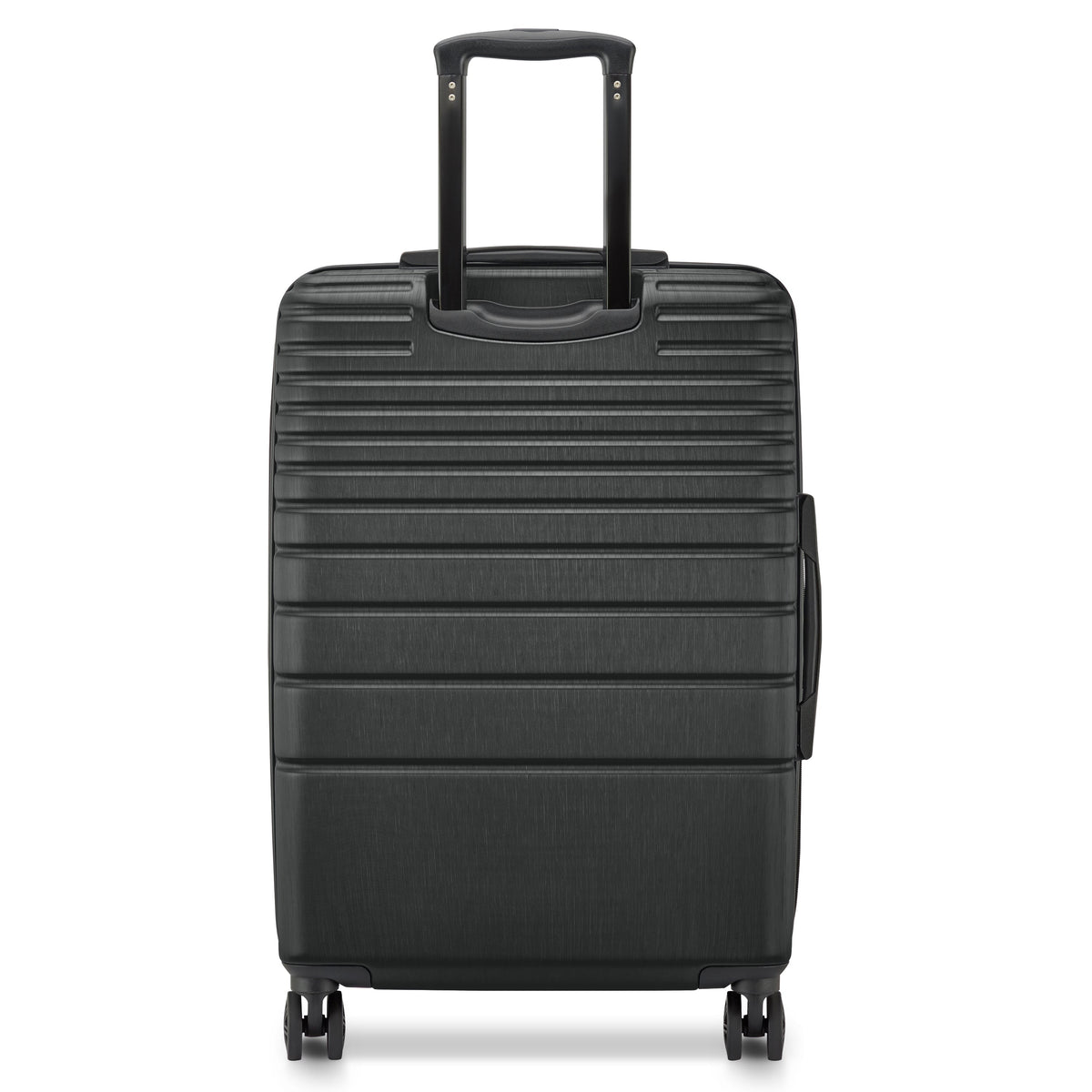 Delsey Cosmique Medium Expandable Spinner in Black — back view