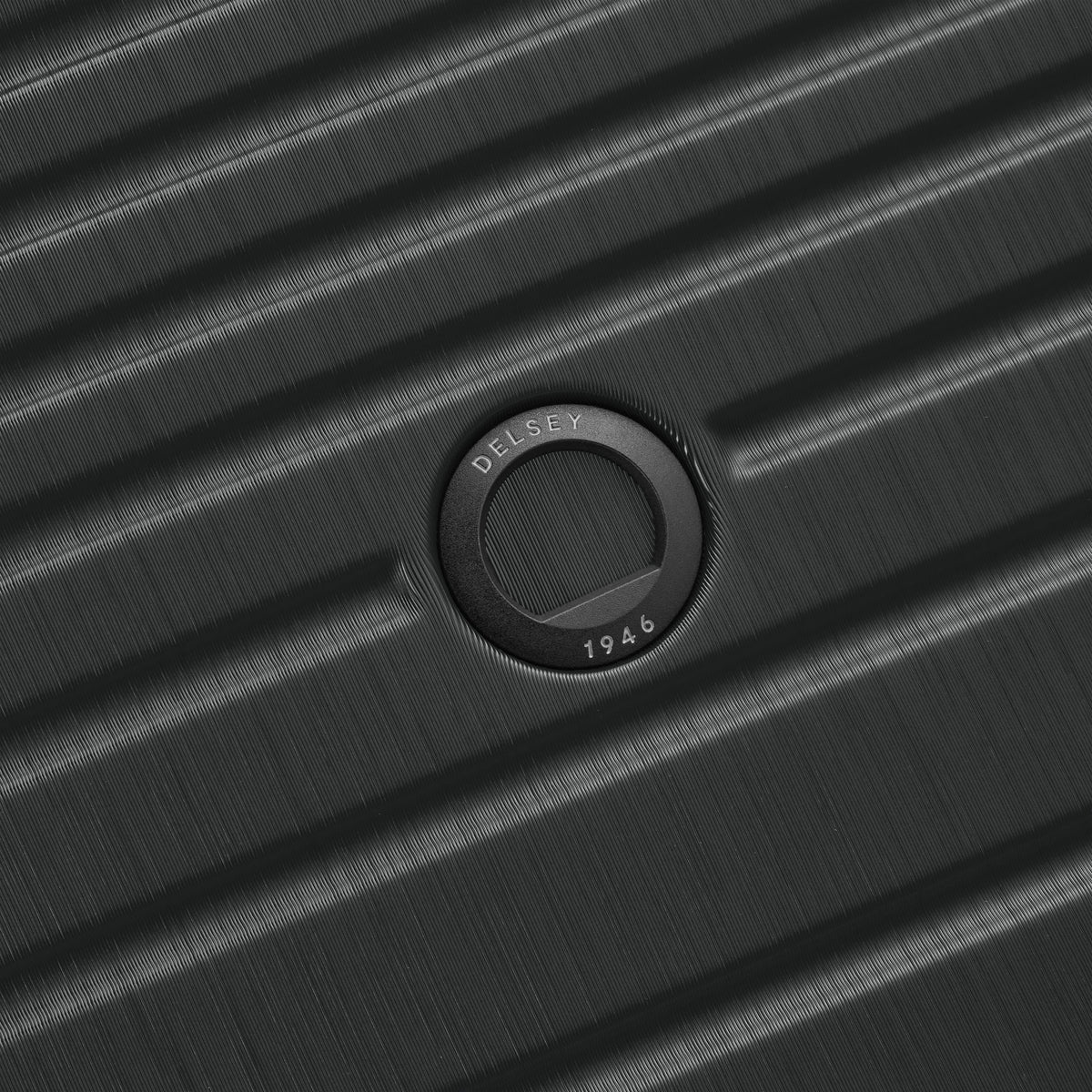 Delsey Cosmique Medium Expandable Spinner in Black — detail view 3