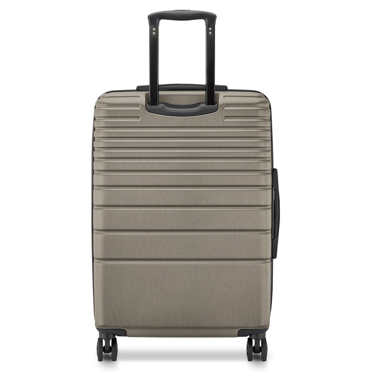 Delsey Cosmique Medium Expandable Spinner in Beige — back view