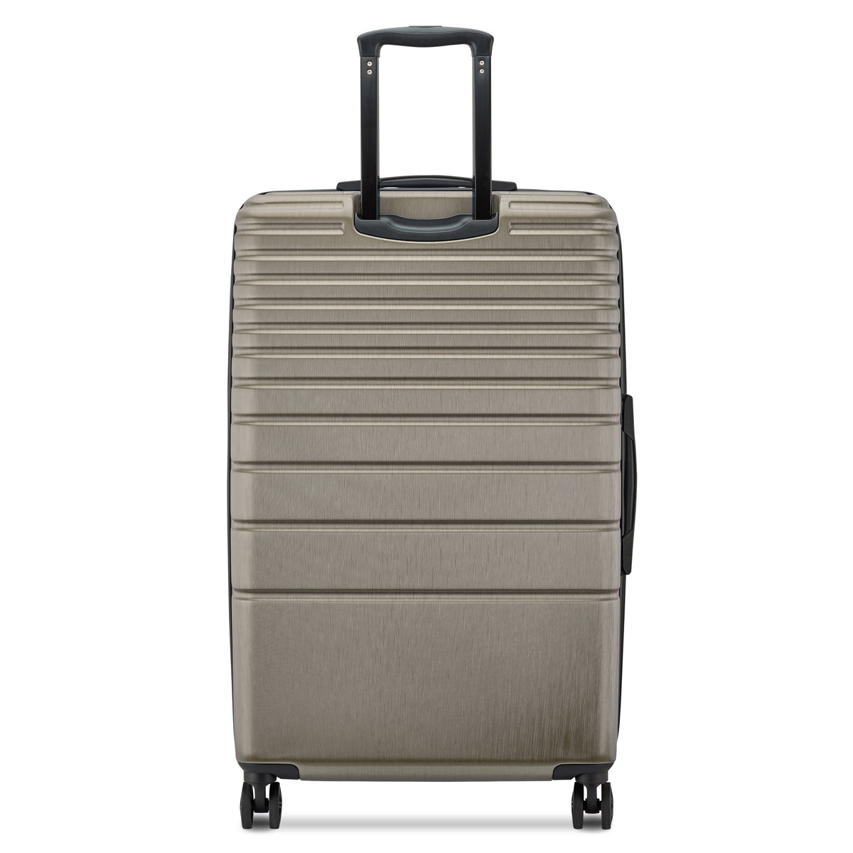 Delsey Cosmique Large Expandable Spinner in Beige — back view