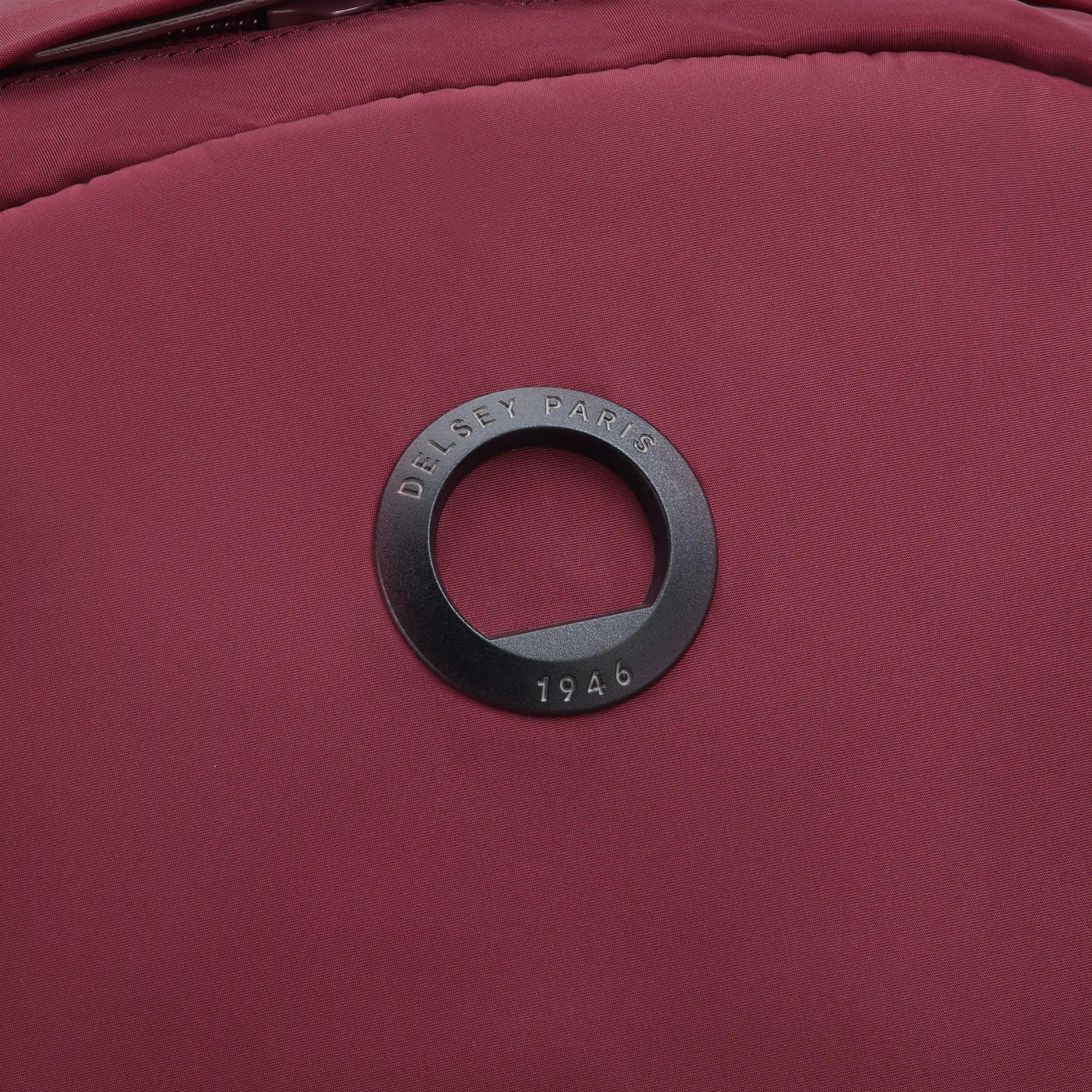 Delsey BTS Jenny Laptop Backpack in Red — detail view 4 # color_Red