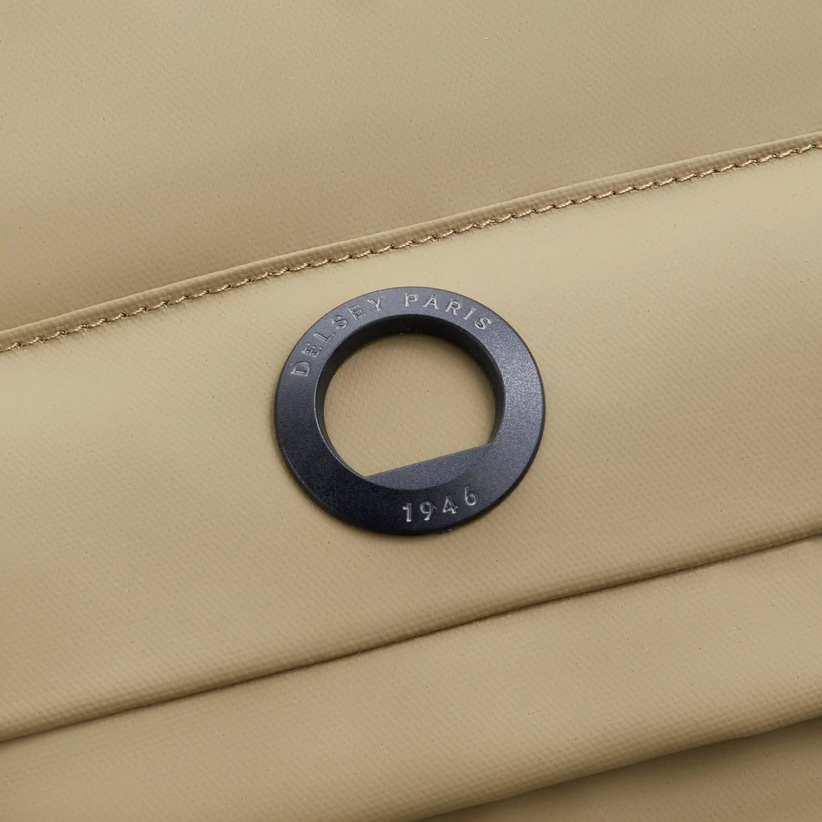 Delsey BTS Kevin Laptop Backpack in Beige — detail view # color_Beige