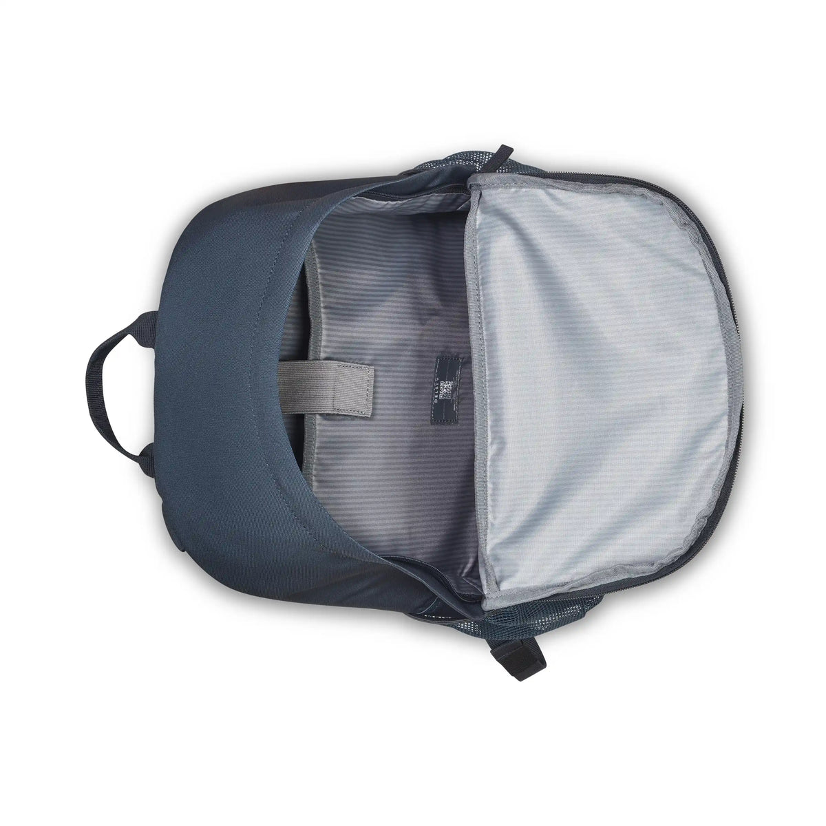 Delsey BTS Reset Laptop Backpack in Navy — interior view # color_Navy