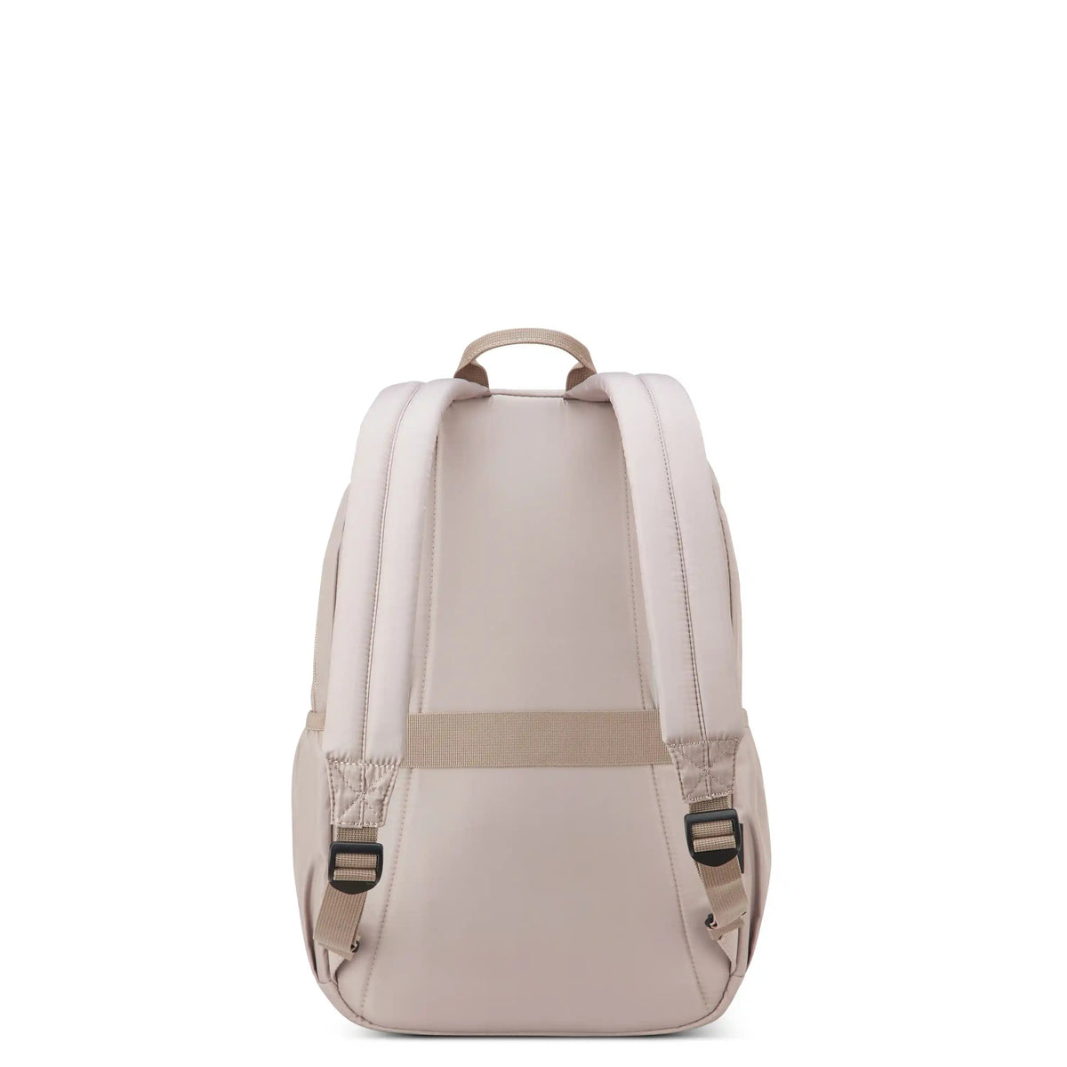 Delsey BTS Sunny Laptop Backpack in Beige — back view # color_Beige