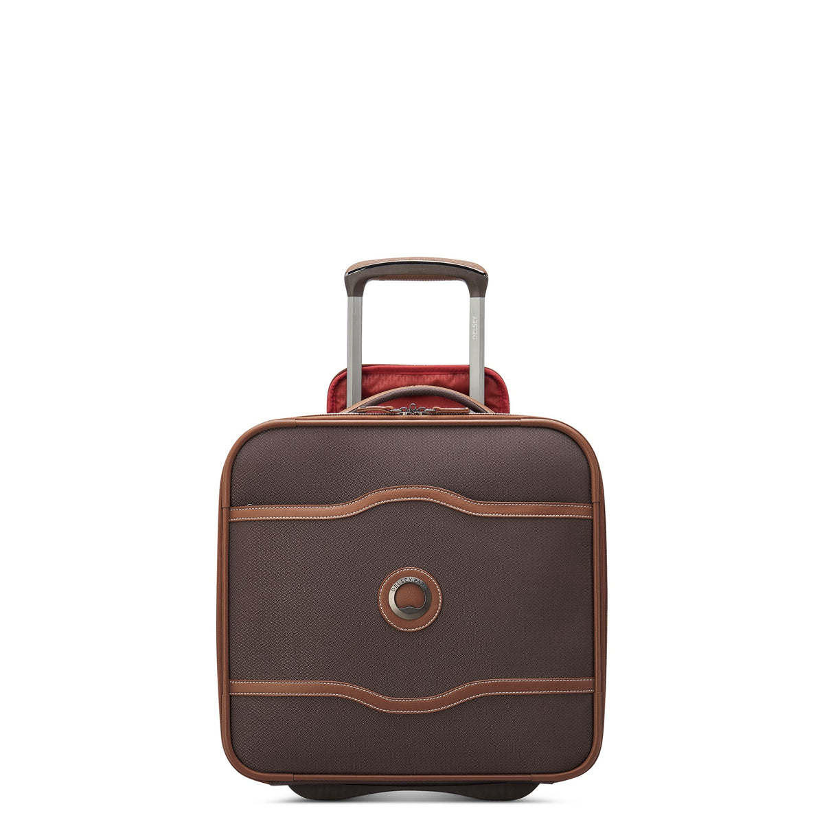 Delsey Chatelet Air 2.0 Wheeled Underseater in Brown — angle view 2 # color_Brown