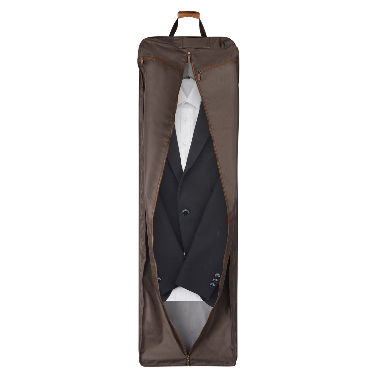 Delsey Chatelet Air 2.0 Garment Cover in Brown — interior view # color_Brown