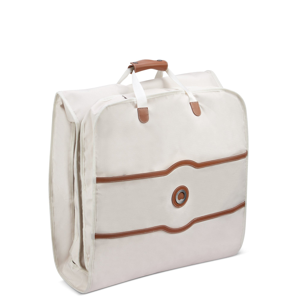 Delsey Chatelet Air 2.0 Garment Cover in Angora — front view # color_Angora