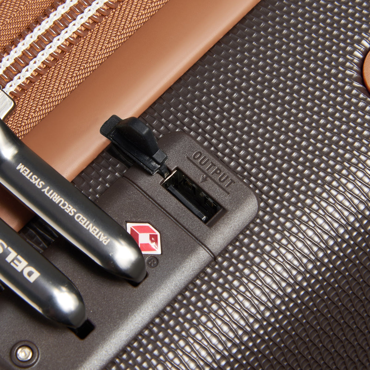 Delsey Chatelet Air 2.0 Carry-On Spinner in Brown — detail view 2