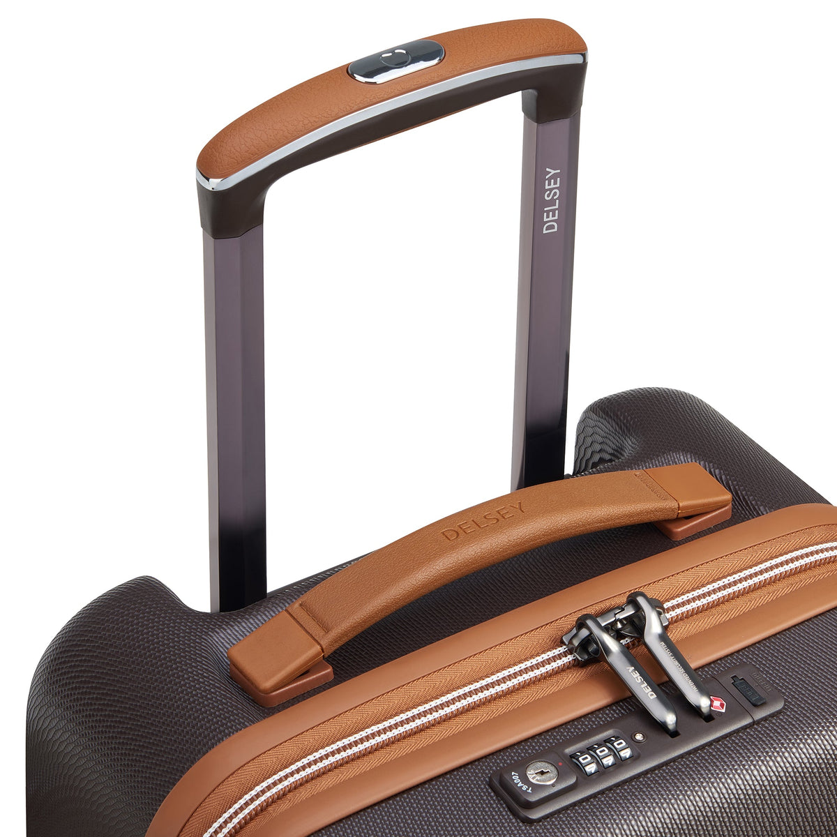 Delsey Chatelet Air 2.0 Carry-On Spinner in Brown — detail view 4