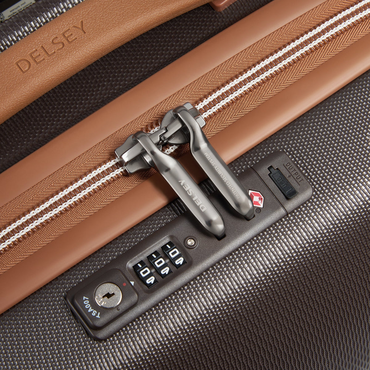 Delsey Chatelet Air 2.0 Carry-On Spinner in Brown — detail view 8
