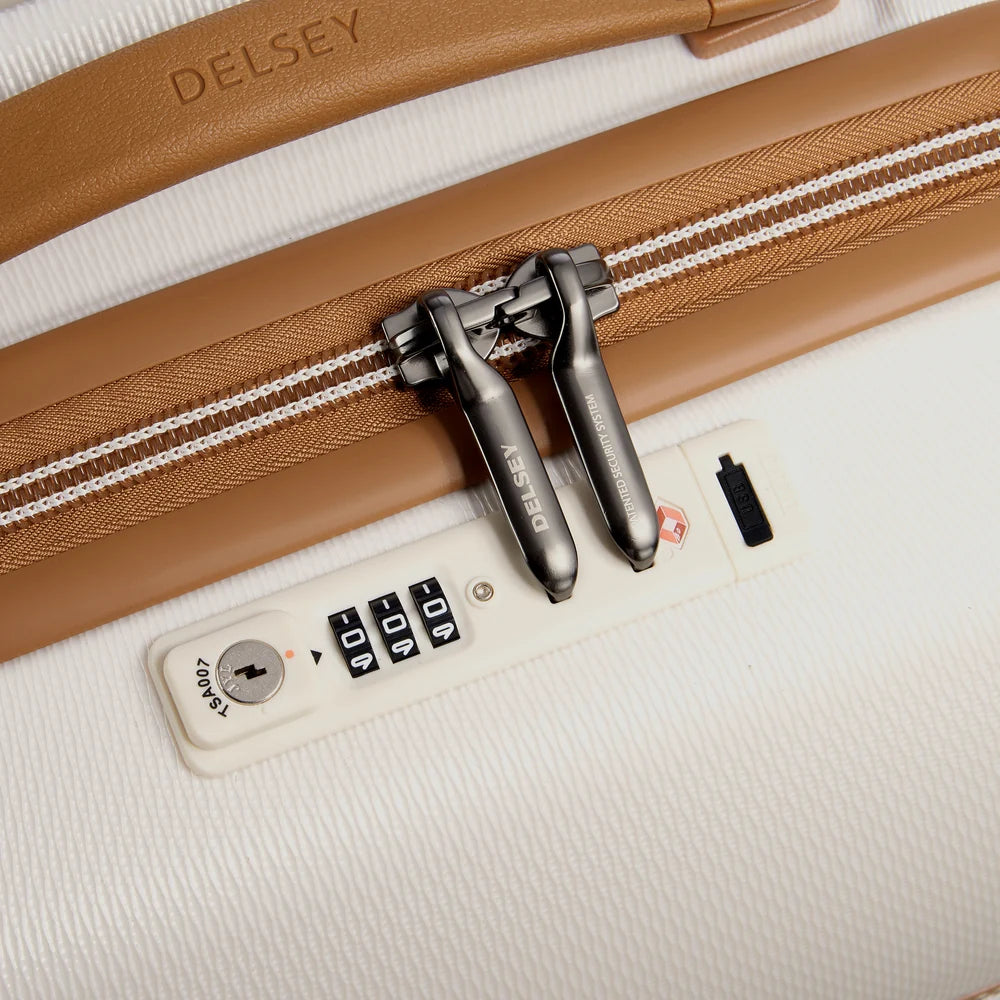 Delsey Chatelet Air 2.0 23-Inch Carry-On Spinner in Angora — detail view 3