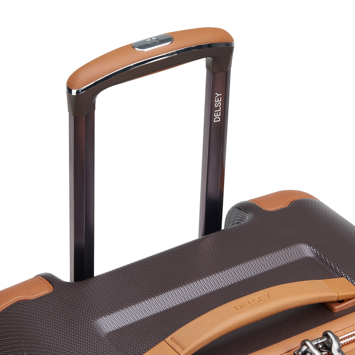 Delsey Chatelet Air 2.0 Medium Trunk - Spinner in Brown — detail view 3