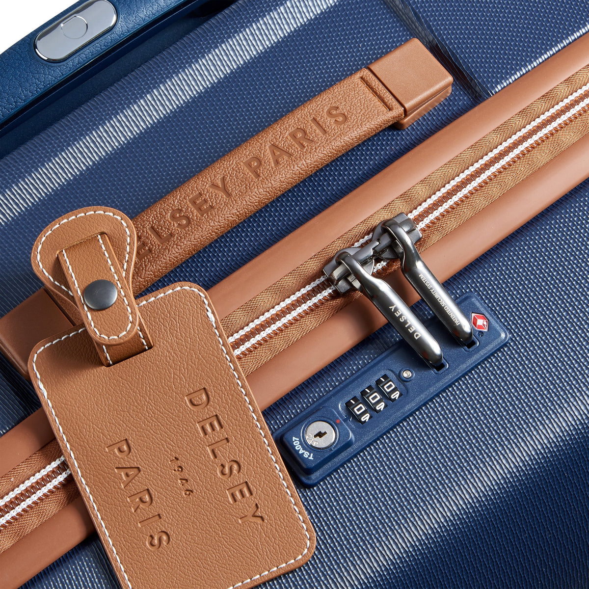 Delsey Chatelet Air 2.0 Large Spinner in Blue — detail view 2