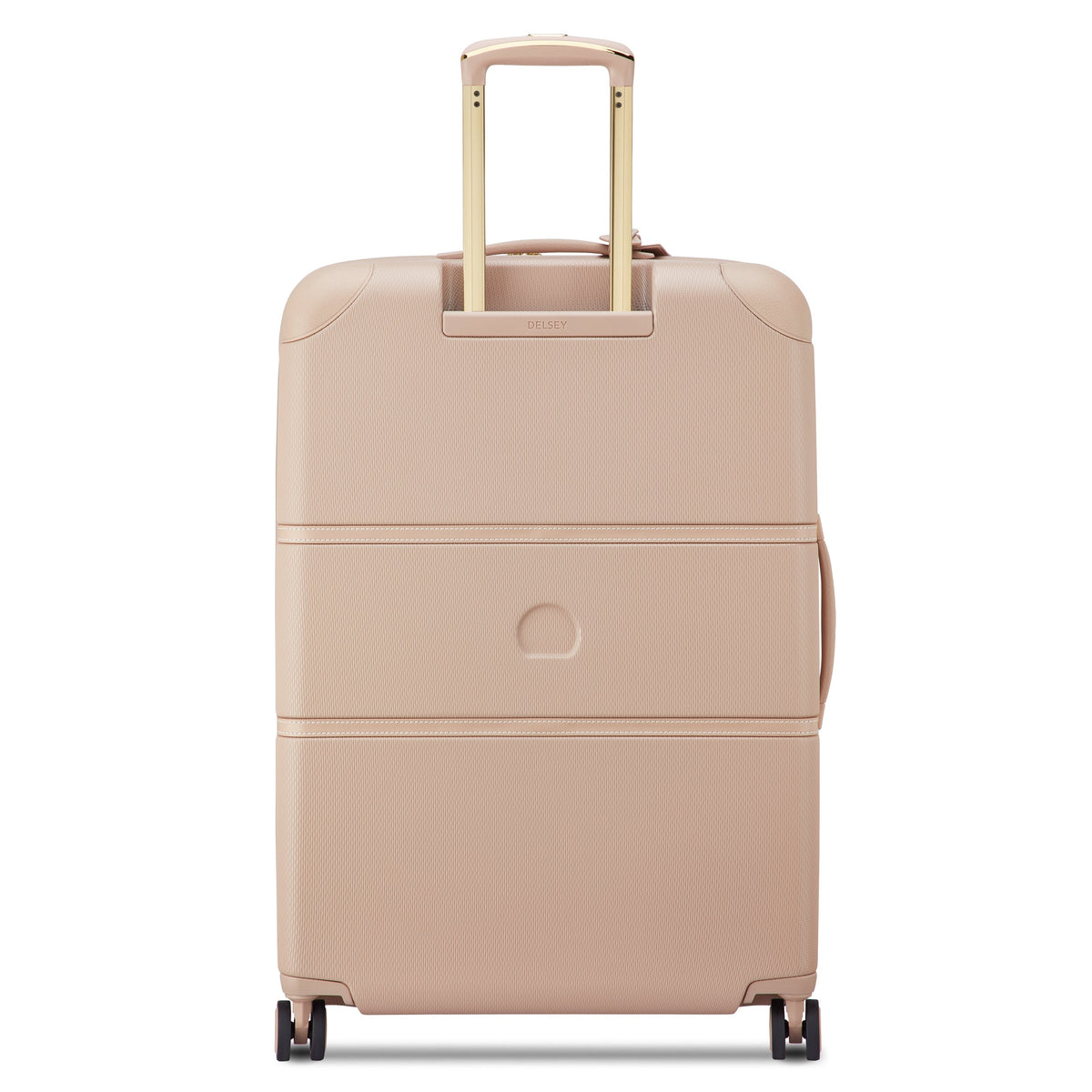 Delsey Chatelet Air 2.0 Large Spinner in Limited Edition Beige Rose — back view