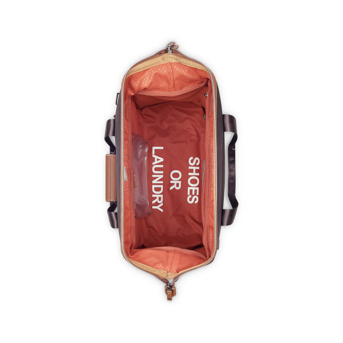 Delsey Chatelet Air 2.0 Weekender Travel Bag in Brown — interior view # color_Brown