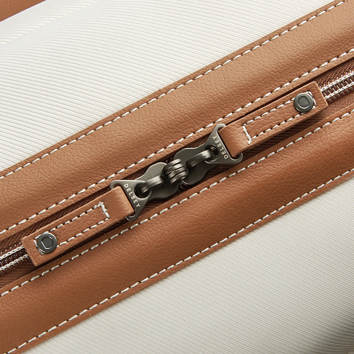 Delsey Chatelet Air 2.0 Weekender Travel Bag in Angora — detail view 2 # color_Angora