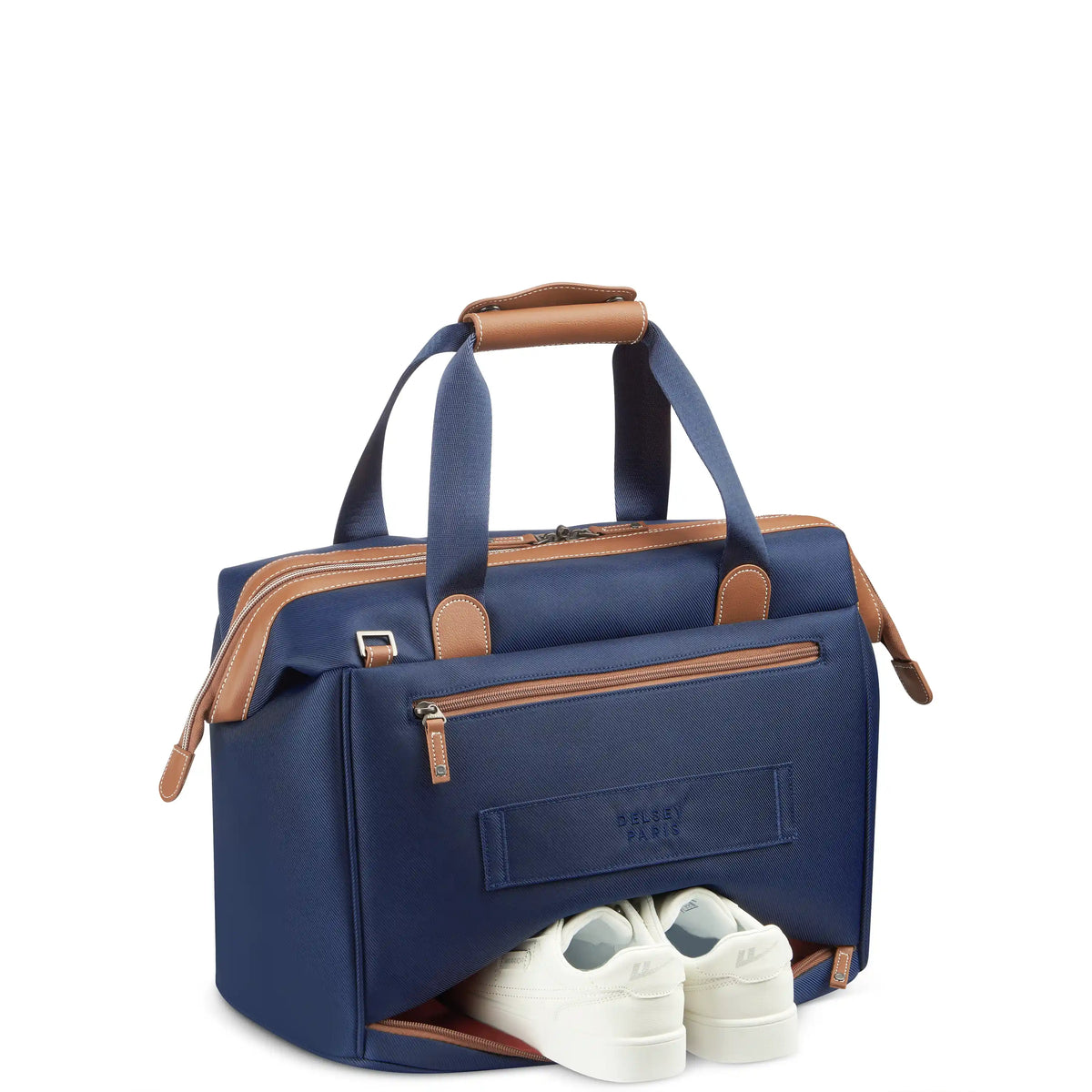 Delsey Chatelet Air 2.0 Weekender Travel Bag in Navy — detail view # color_Navy