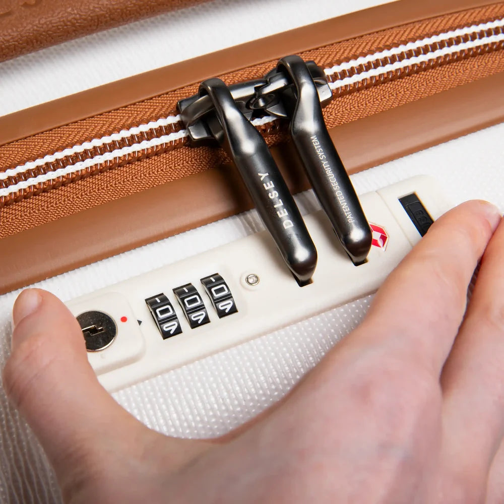 Delsey Chatelet Air 2.0 23-Inch Carry-On Spinner in Angora — detail view 7