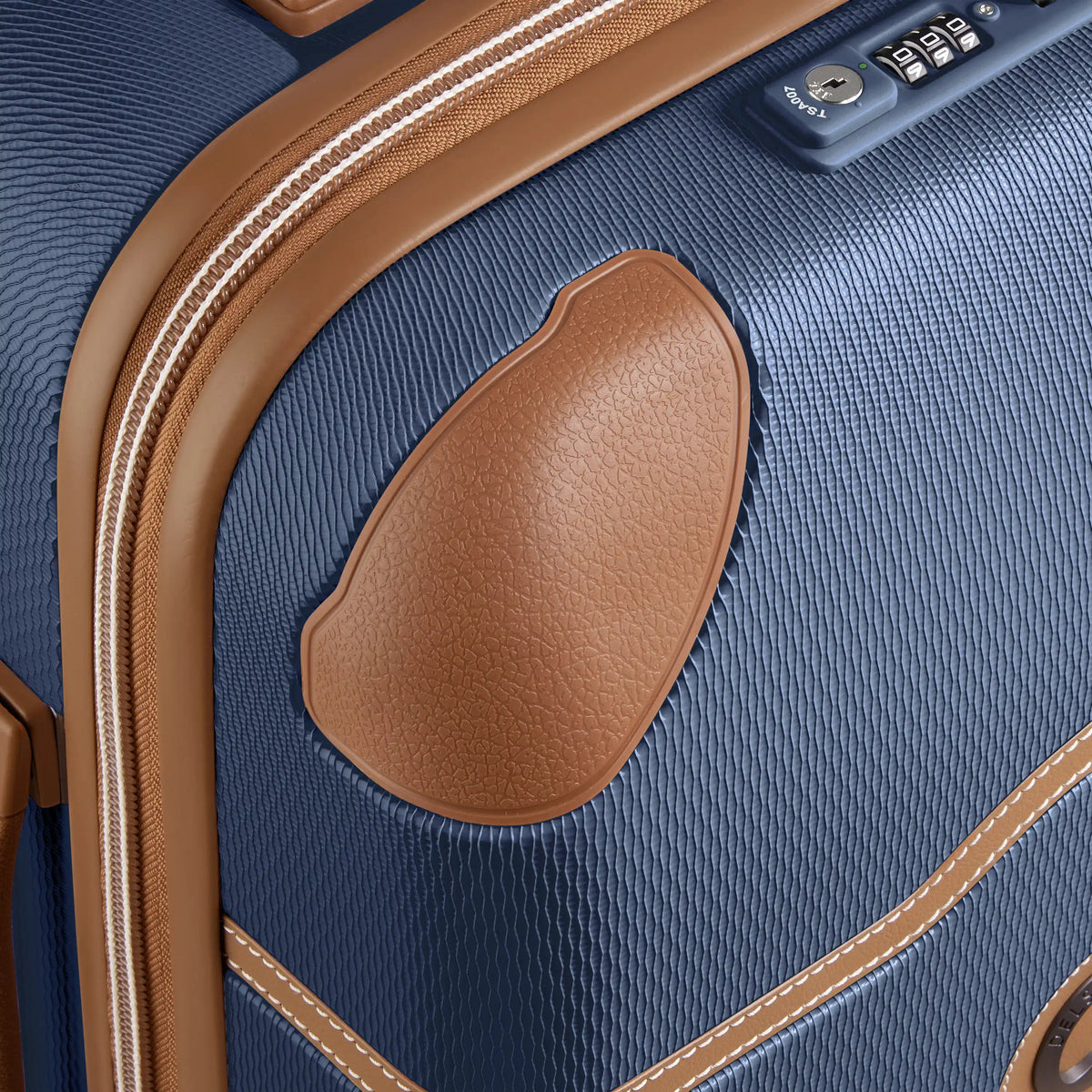 Delsey Chatelet Air 2.0 23-Inch Carry-On Spinner in Navy — detail view