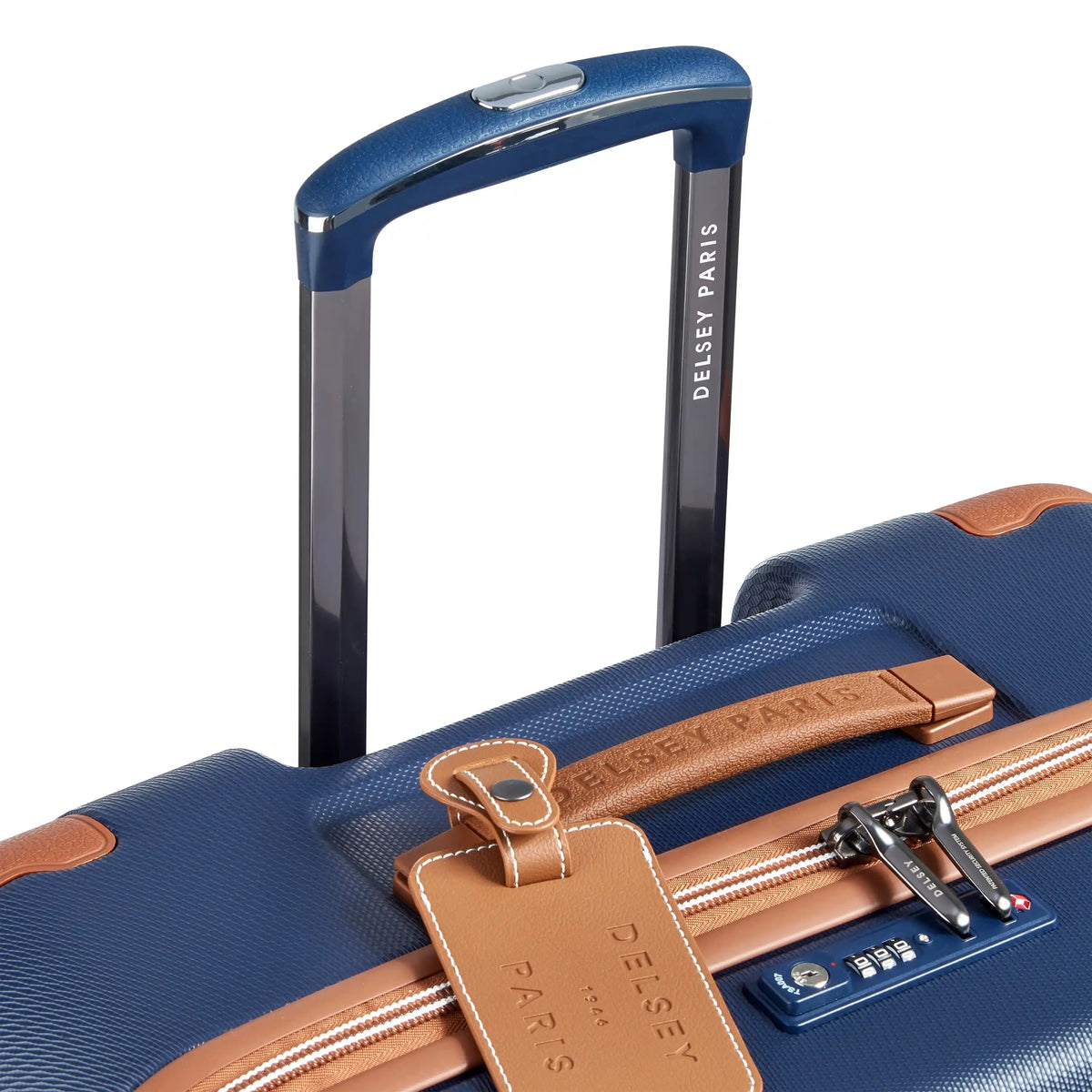 Delsey Chatelet Air 2.0 Large Spinner in Navy — detail view