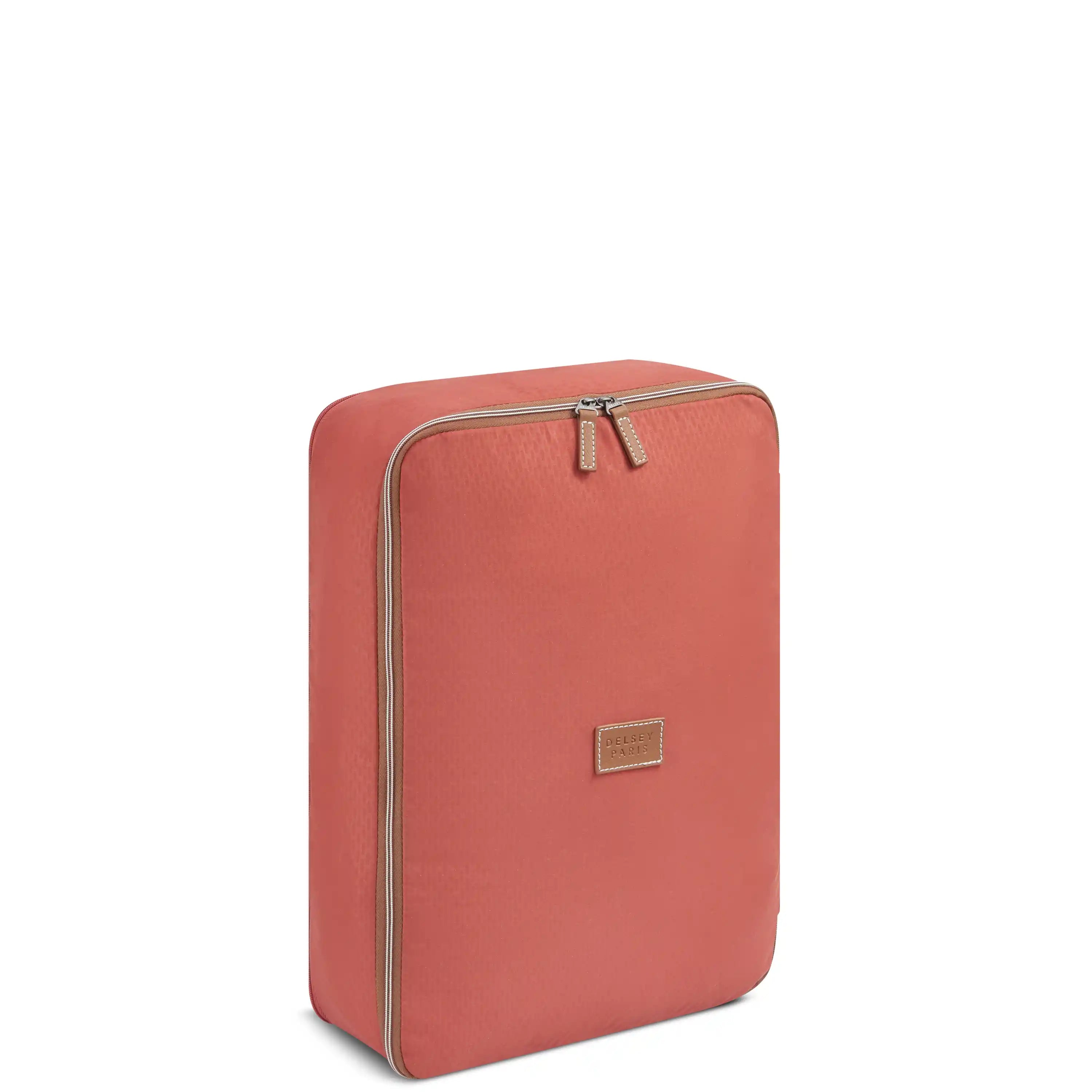 Delsey Chatelet Air 2.0 Packing Cube Set of 4 in Terracotta — detail view