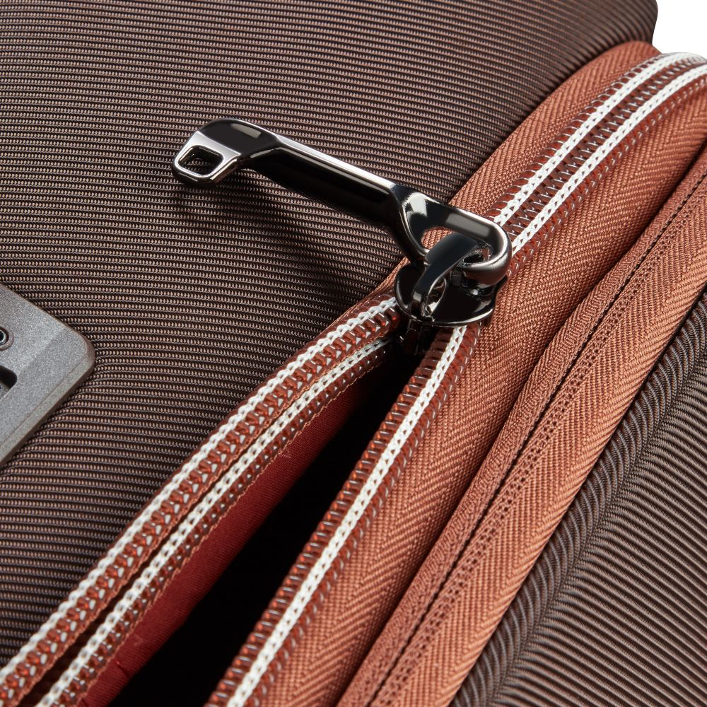Delsey Chatelet Air 2.0 Softside Medium Expandable Spinner in Brown — detail view 3