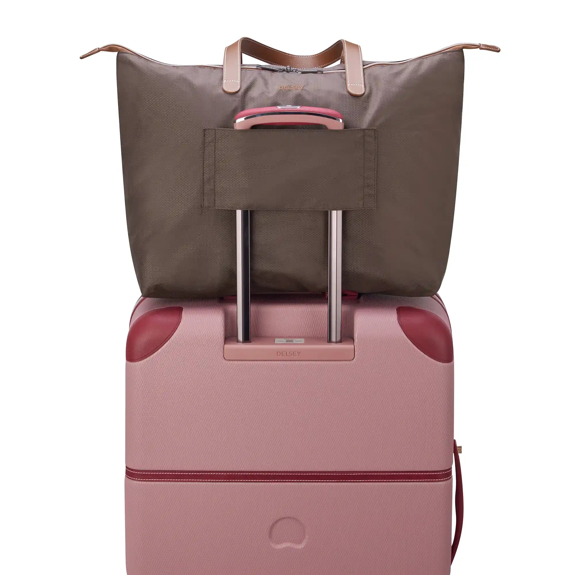 Delsey Chatelet Air 2.0 Tote Bag in Brown — lifestyle