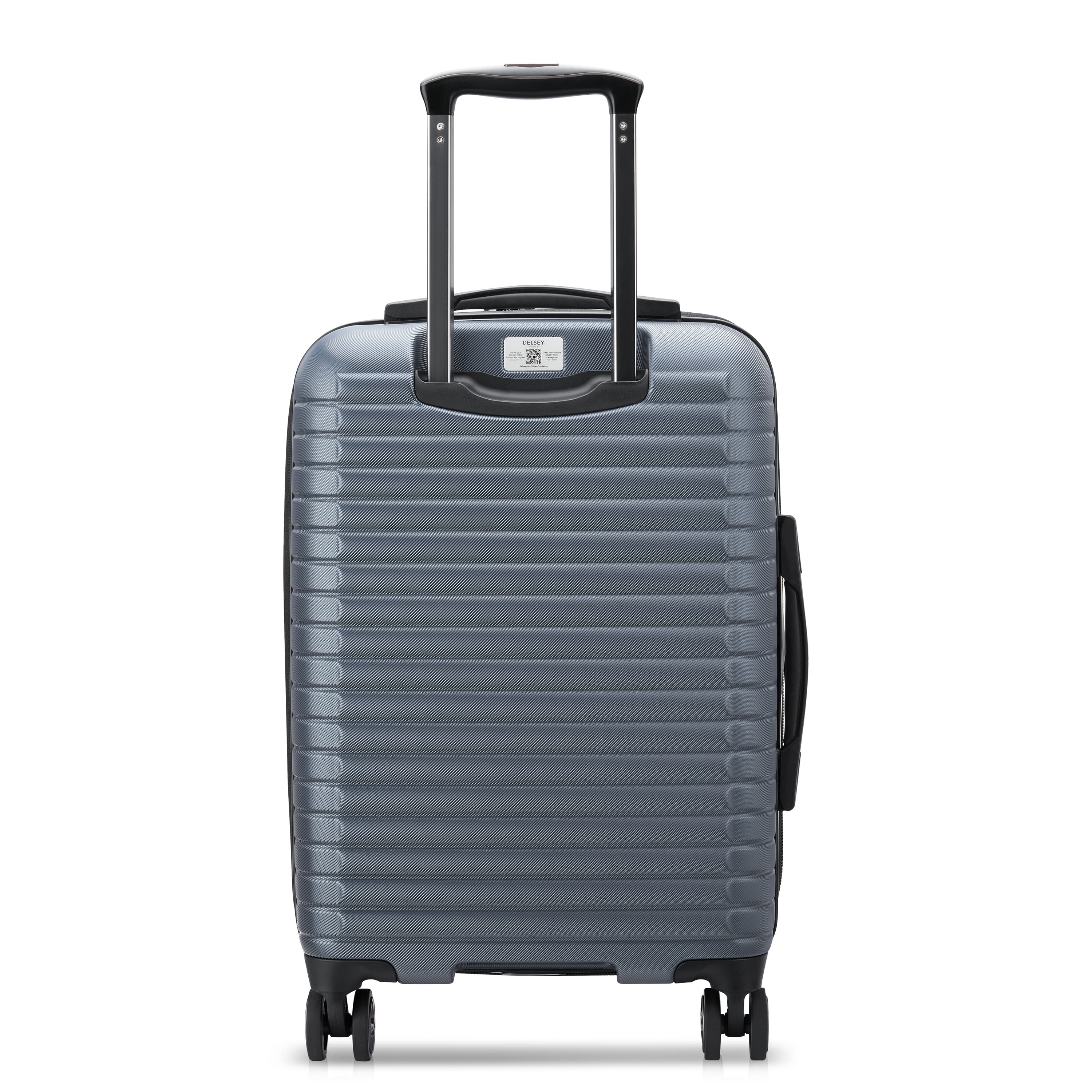 Delsey Cruise 3.0 Carry-On Plus Expandable Spinner in Graphite — interior view 2 # color_Graphite