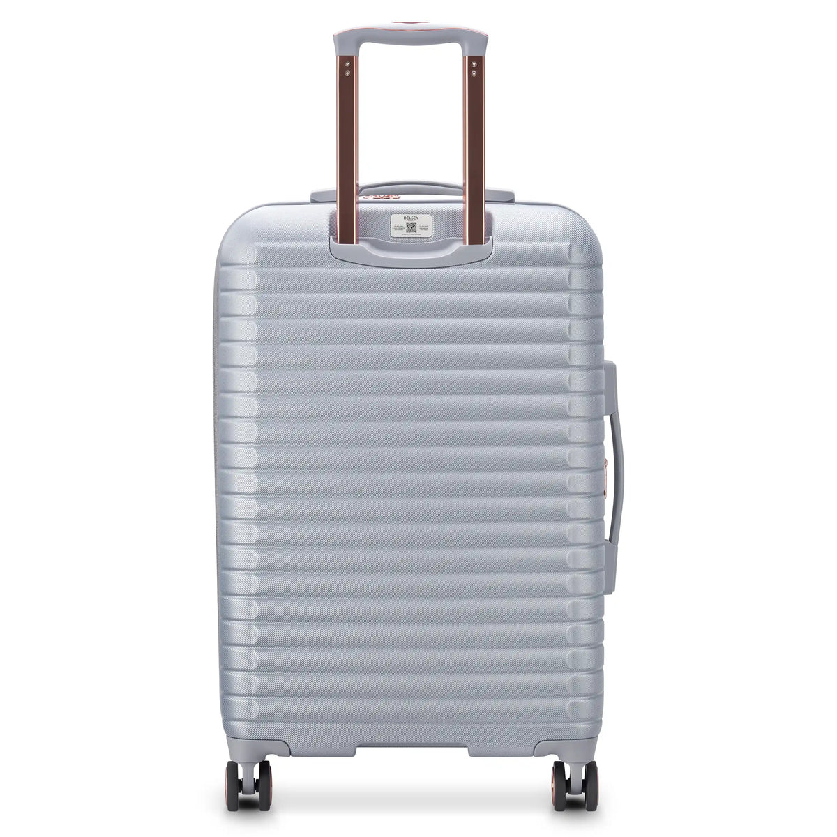 Delsey Cruise 3.0 Medium Expandable Spinner in Platinum — interior view 2 # color_Platinum