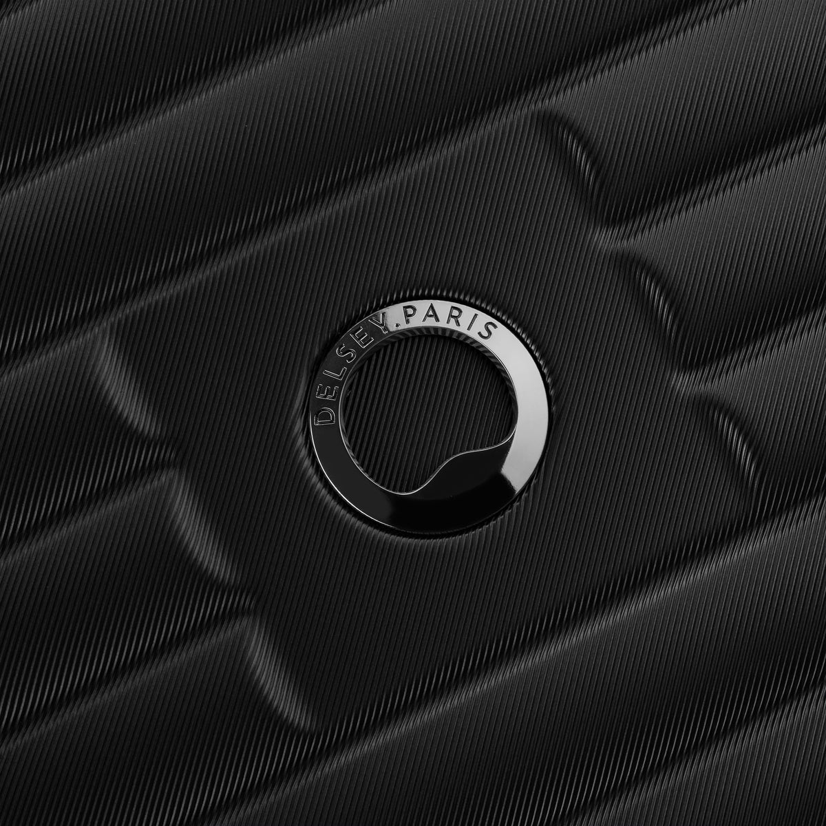 Delsey Cruise 3.0 Large Expandable Spinner in Black — interior view # color_Black