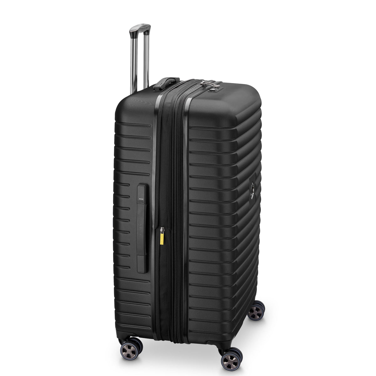 Delsey Cruise 3.0 Large Expandable Spinner in Black — angle view 2 # color_Black
