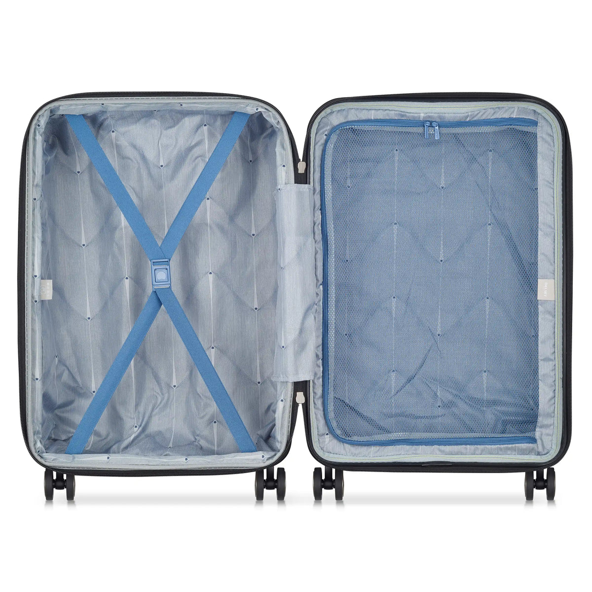 Delsey Cruise 3.0 Medium Expandable Spinner in Black — detail view # color_Black