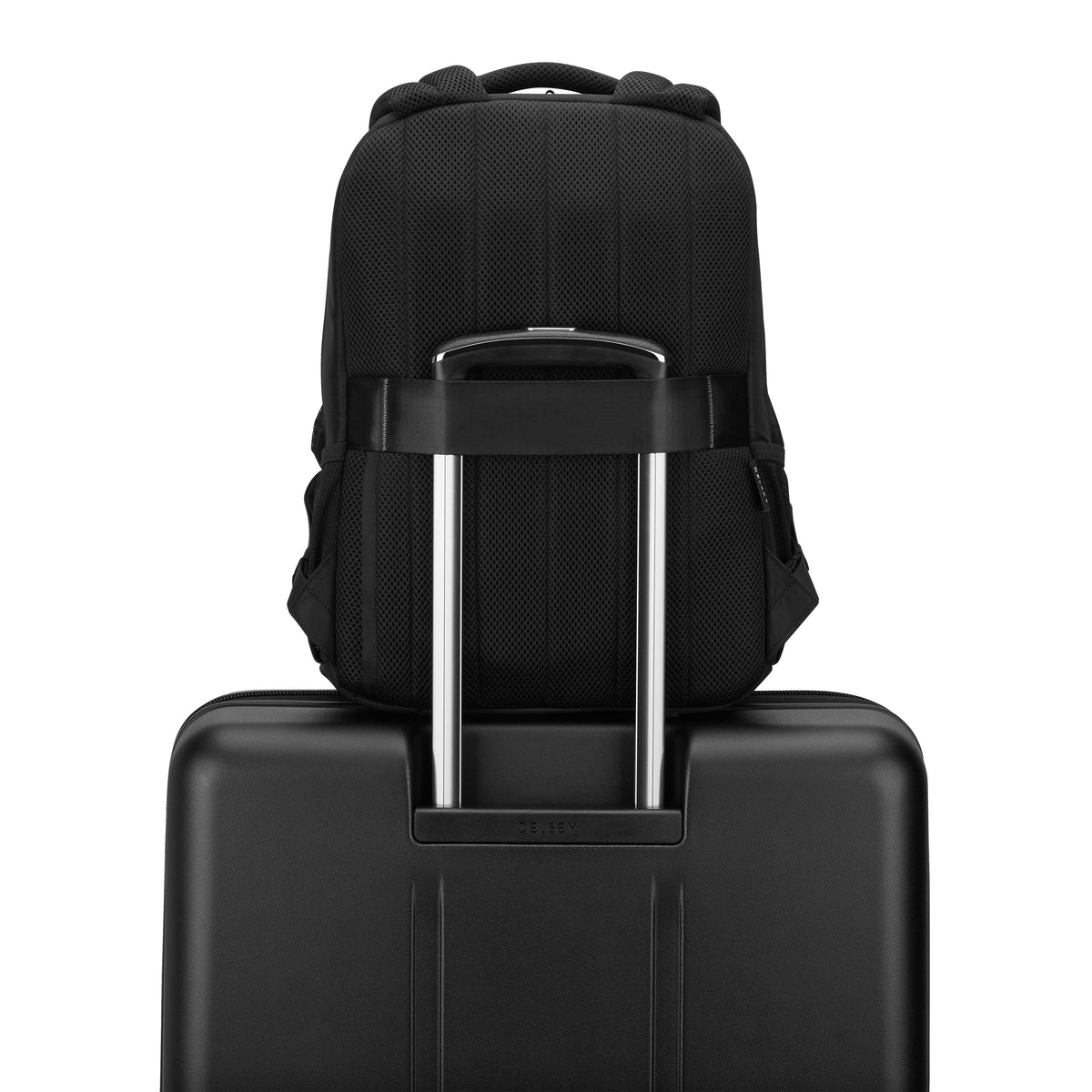 Delsey DLC 2.0 15-Inch Laptop Backpack in Black — detail view 3
