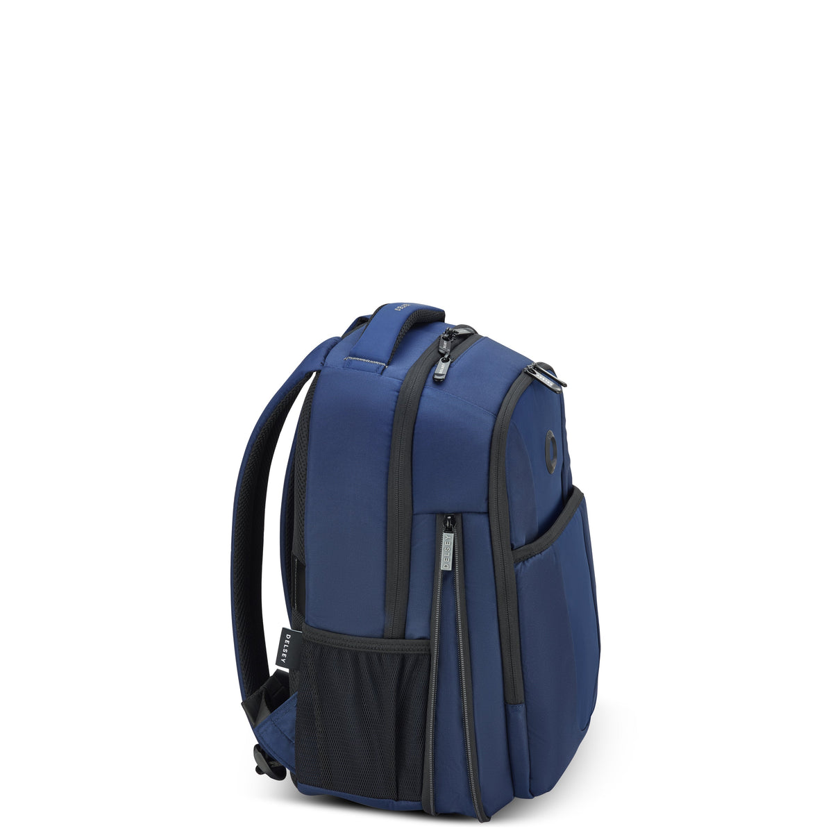 Delsey DLC 2.0 15-Inch Laptop Backpack in Navy — angle view 3