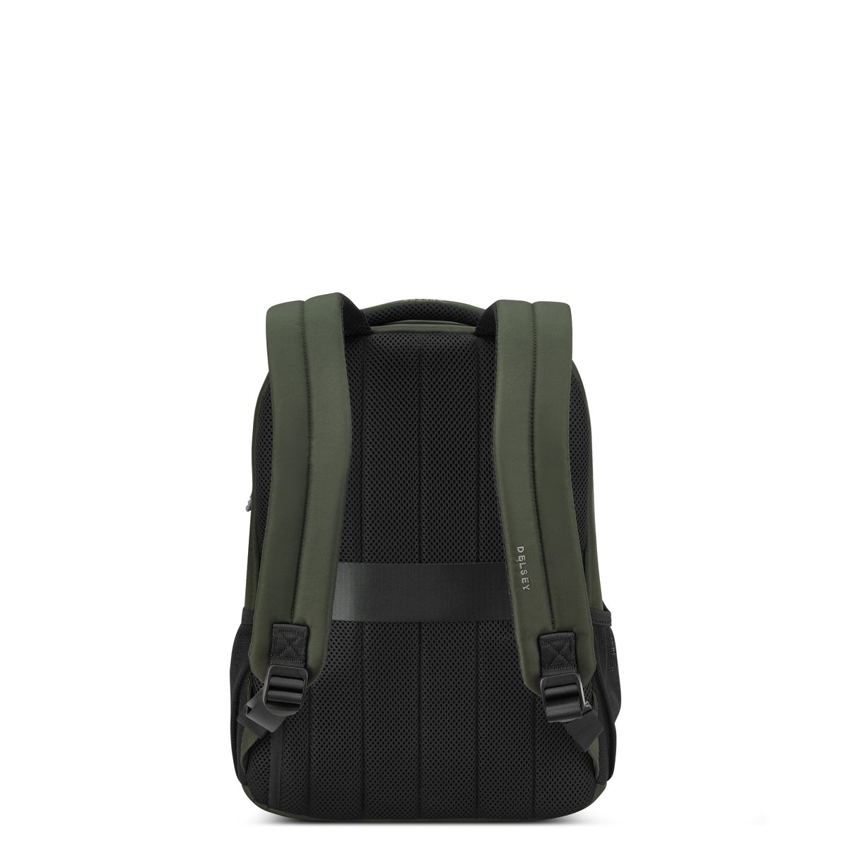 Delsey DLC 2.0 15-Inch Laptop Backpack in Olive — back view
