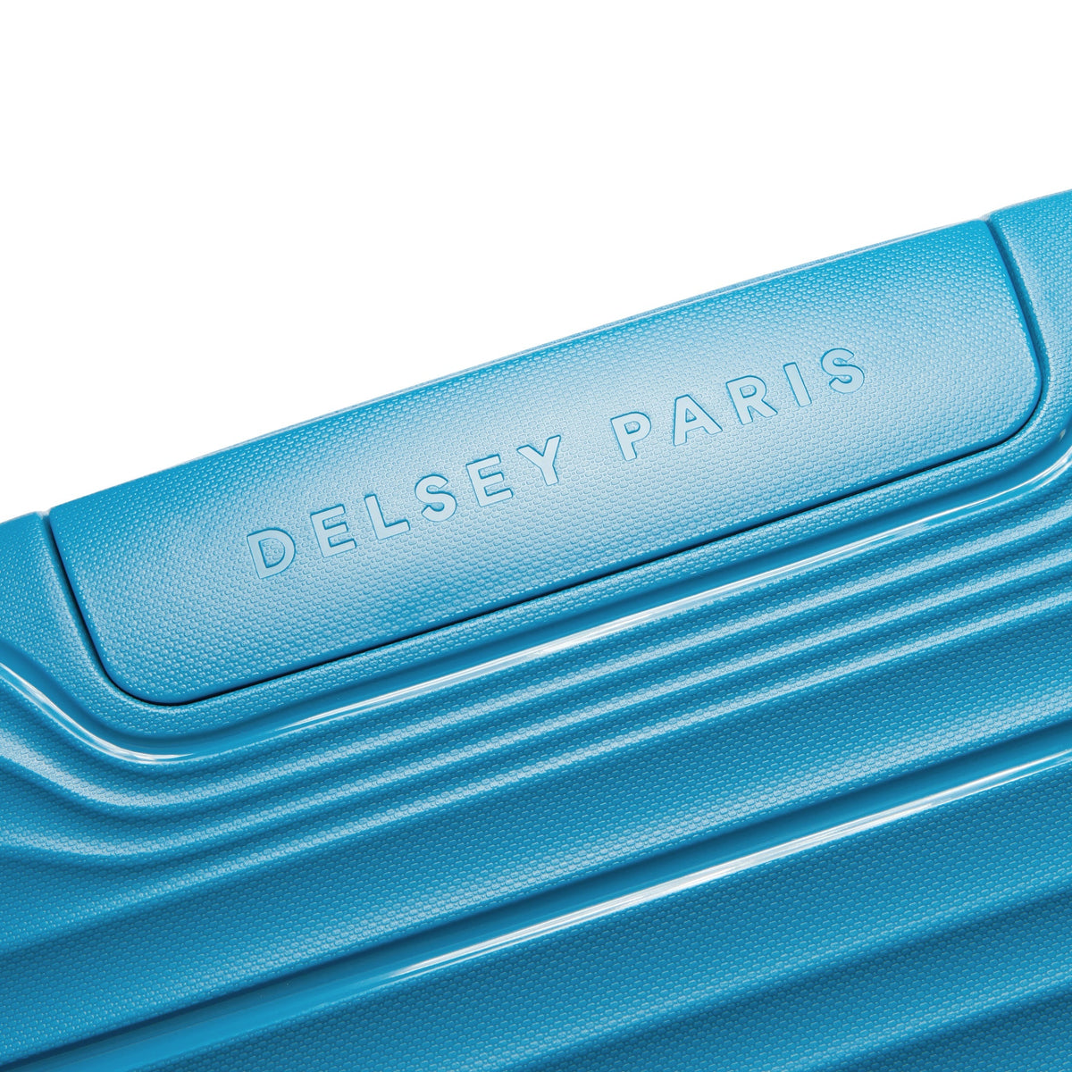 Delsey Dune Carry-On Plus Expandable Spinner in Teal — detail view 3