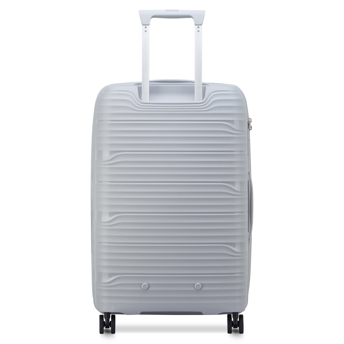 Delsey Dune Medium Expandable Spinner in Lunar Rock — back view