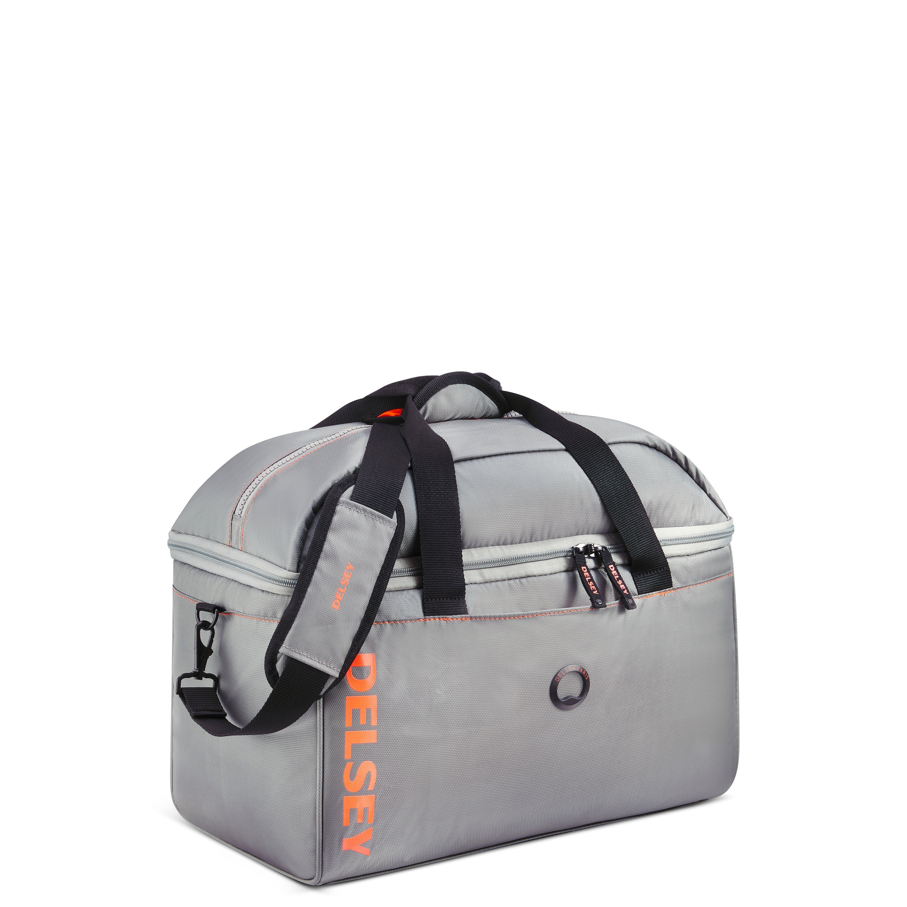Delsey Egoa Weekender in Gray — front view # color_Gray
