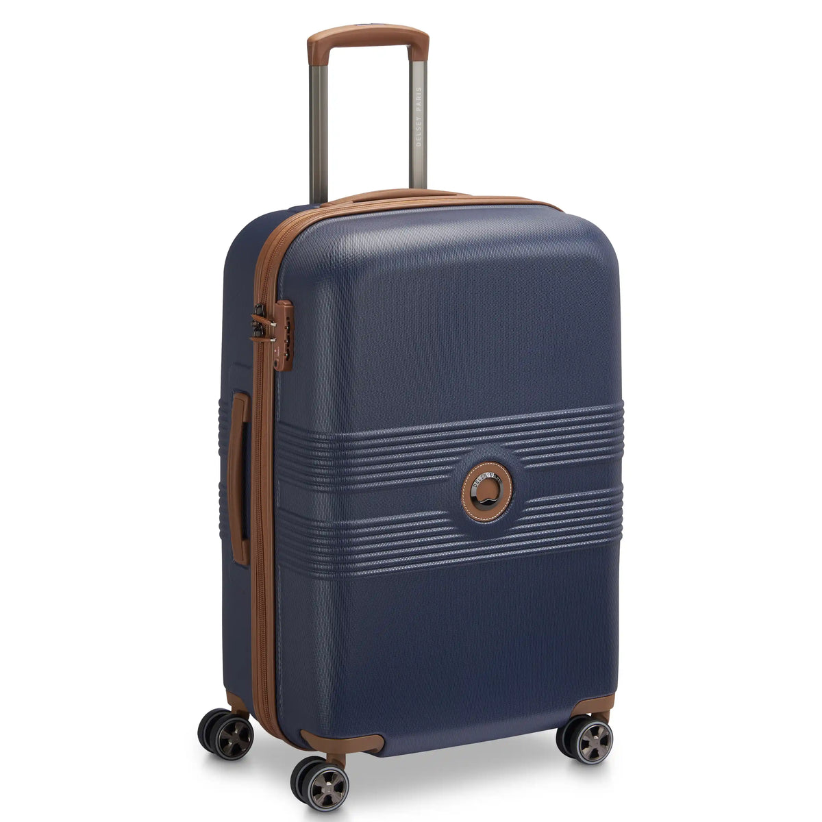 Delsey Flanerie SE Medium Spinner in Navy — front view # color_Navy