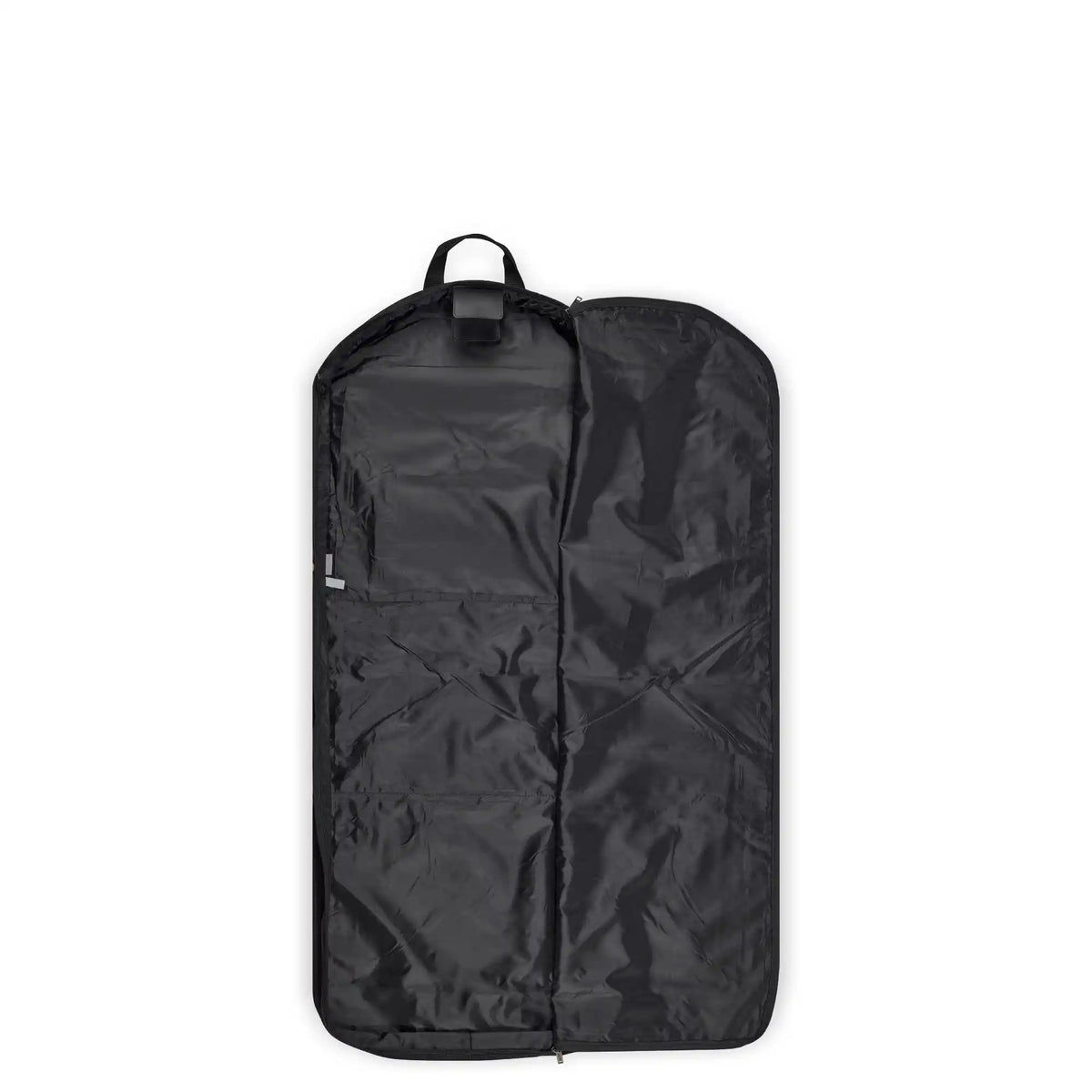Delsey Helium DLX Carry-On Dress Garment Bag in Black — interior view
