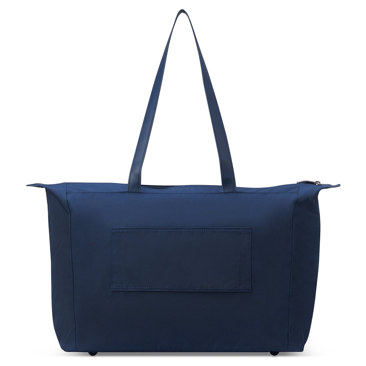 Delsey Helium DLX Weekender in Navy — back view # color_Navy