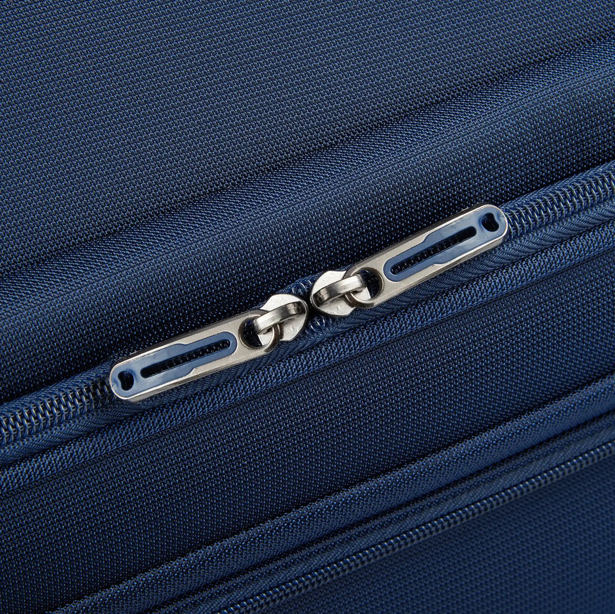 Delsey Helium DLX Large Rolling Garment Bag in Navy — detail view 3 # color_Navy
