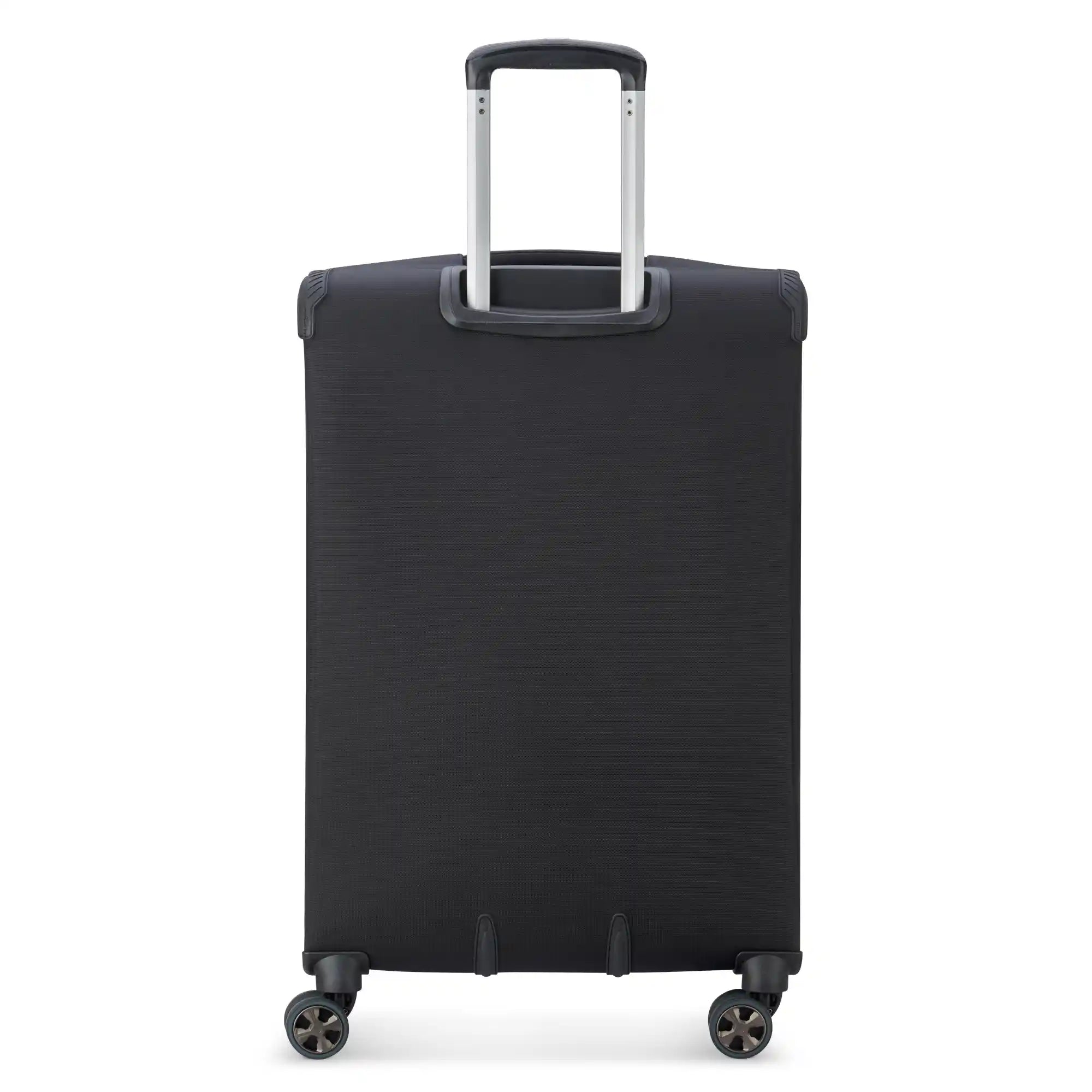 Delsey Helium DLX Medium Expandable Spinner in Black — back view # color_Black