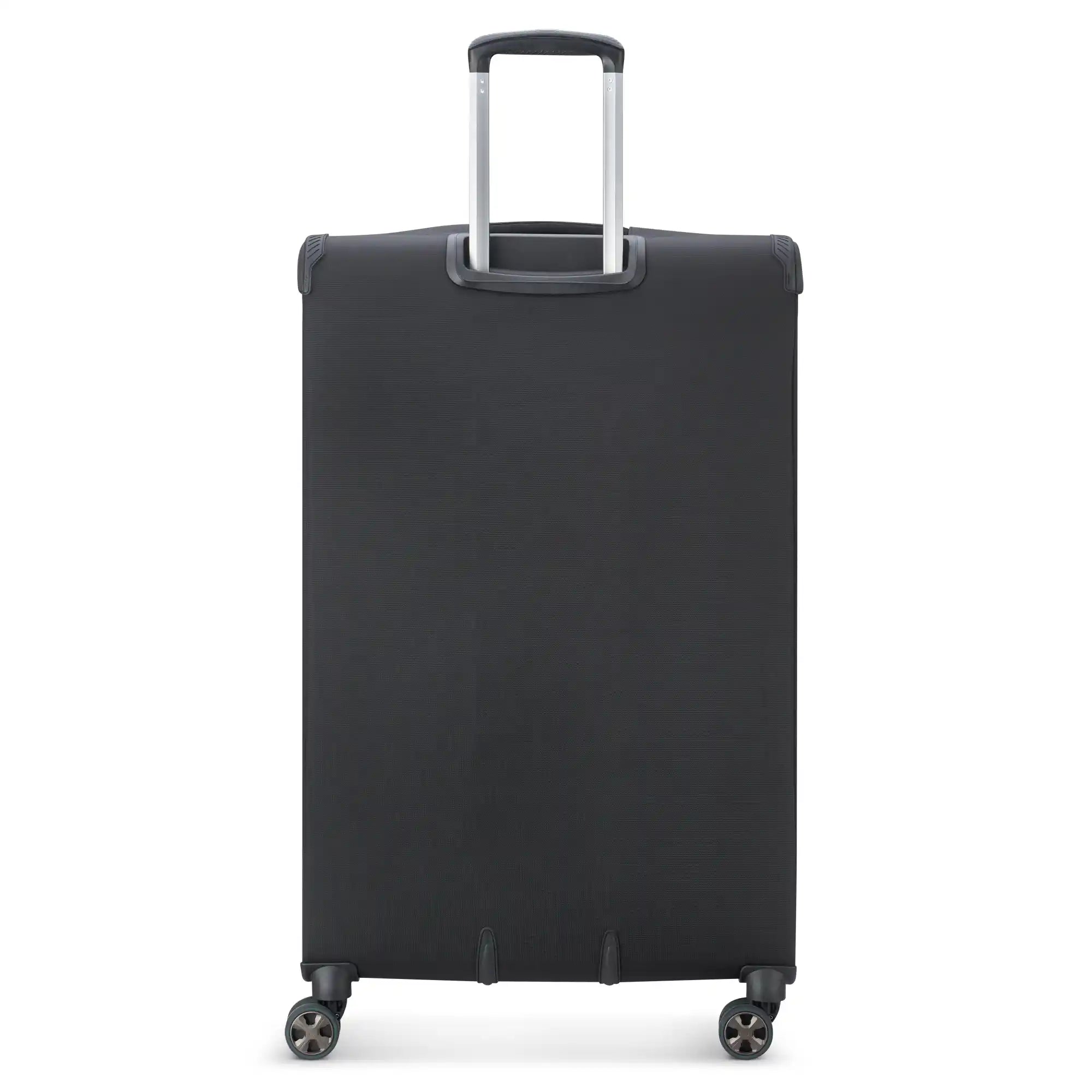 Delsey Helium DLX Large Expandable Spinner in Black — back view # color_Black