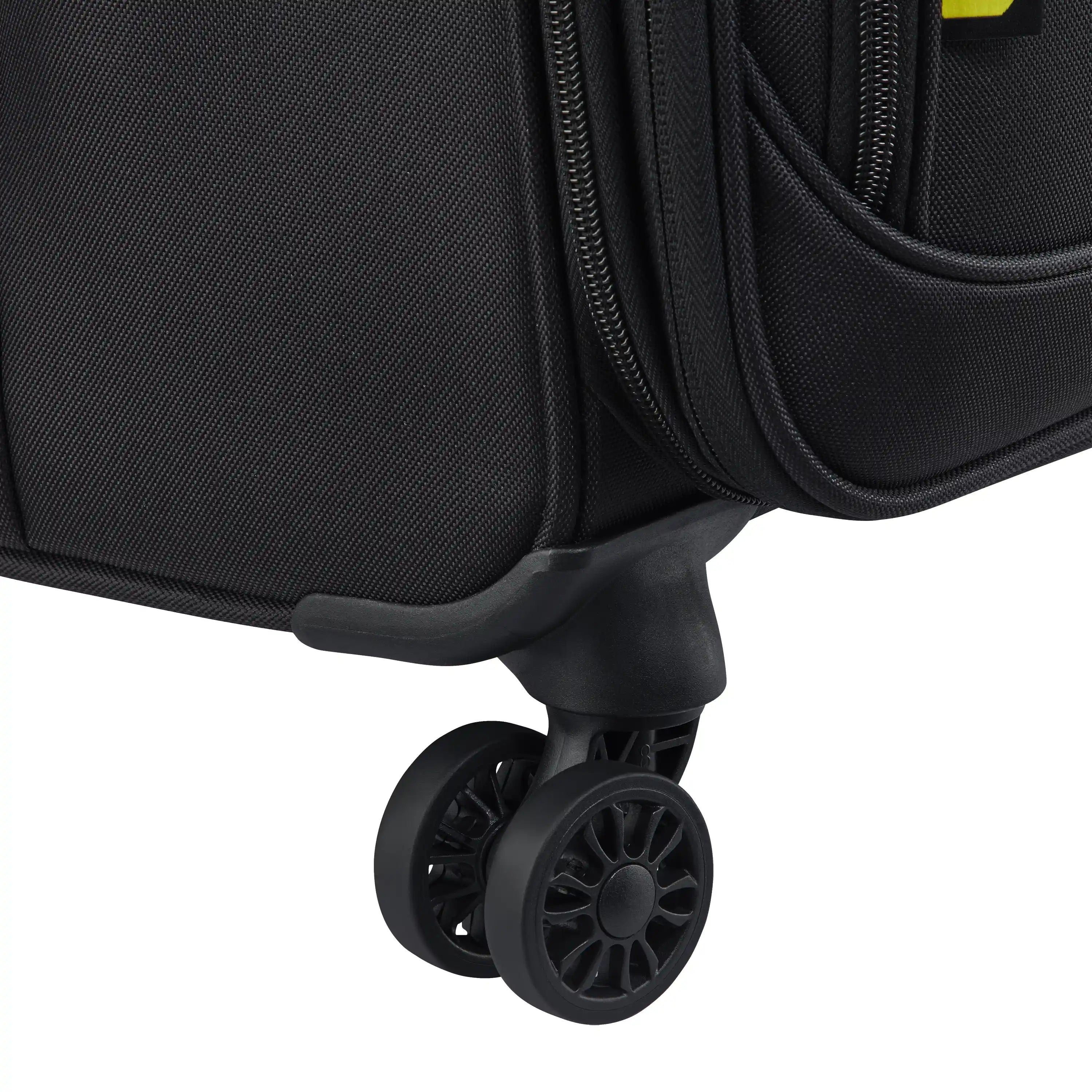 Delsey Sky Max 3.0 Carry-On Plus Expandable Softside Luggage in Black — detail view 4 # color_Black